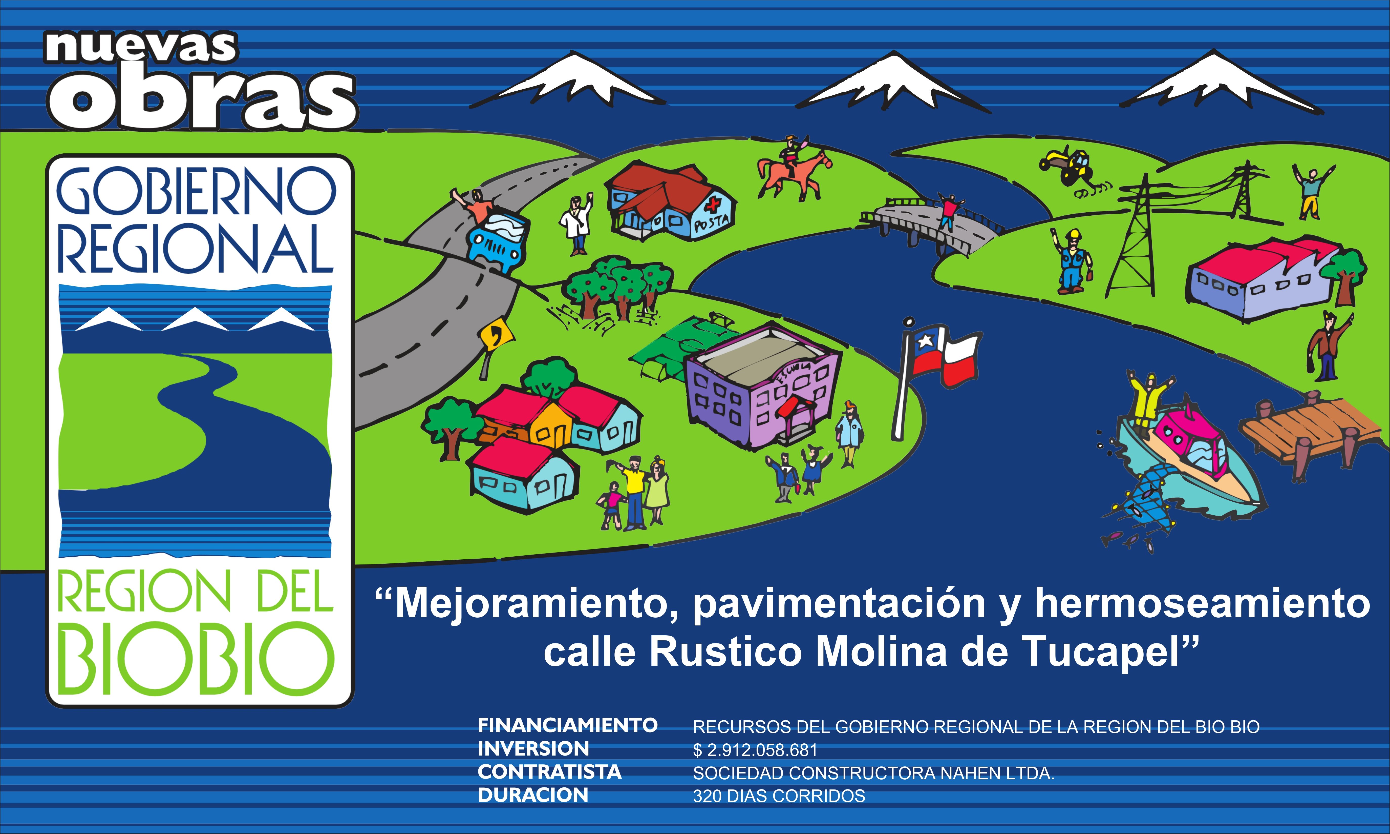 MEJORAMIENTO CALLE RUSTICO MOLINA DE TUCAPEL